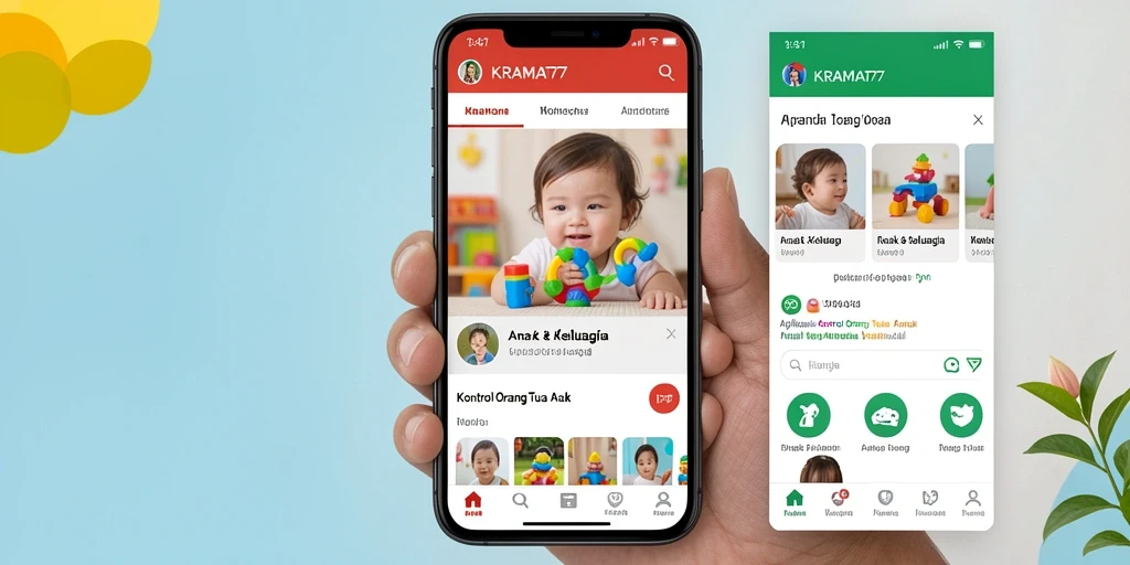 Tampilan antarmuka KRAMAT77 yang user-friendly dan informatif untuk orang tua.